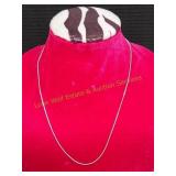 Vtg .925 Sterling Silver Necklace
