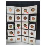 (20) Uncirculated Pennies
