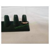 14K Gold Band, Sz 11