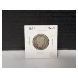 1892 Barber Quarter