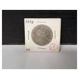 1858 Liberty Seated Half Dollar