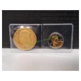 1972 Eisenhower & 2000-D Sacagawea Golden $1