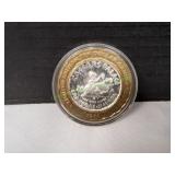 $10 Gaming Token Caesars Palace, .999 Silver