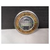 $10 Gaming Token Horseshoe Casino, .999 Silver
