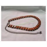 Vtg Bright Orange Heavy Duty Belt