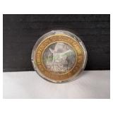$10 Gaming Token Fremont Casino, .999 Silver
