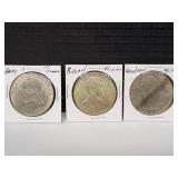 (3) Presidential Coins