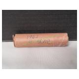 Roll of 1962-D Uncirculated Pennies