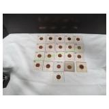 (21) Uncirculated Pennies