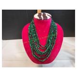 Multi-Strand Beaded Necklace