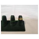 18K Gold Ring, Sz 5