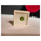 10x10mm Chinese Peridot Gemstone, 3.25ct