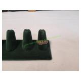 Vtg Mexican .925 Silver Ring, Sz 9