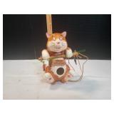 Birds Welcome Ceramic Bird Feeder