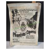 The Phantom of The Opera Poster by Carl Laemmle