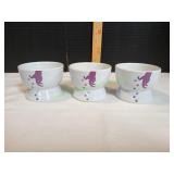(3) Frisco Cat Food Dishes