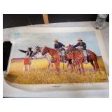 Buckskin and Blue By Curt Boles