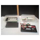 Small Tote of Testors Paint & More