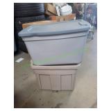 (2) Storage Totes w/ Lids