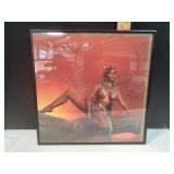 Framed Nicki Minaj Screen Print