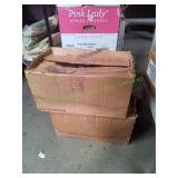 Box of Vtg Encyclopedias & World Dictionary