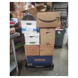(7) Boxes of Household Items