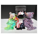 (3) Ty Beanie Babies