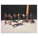 Lot of Walking Dead Walkers Action Figures Lot of Walking Dead Walkers Action Figures