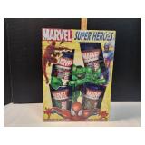 Marvel Super Heroes Poster Mugs & Cocoa Set Marvel Super Heroes Poster Mugs & Cocoa Set