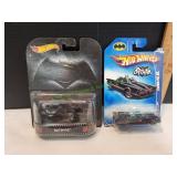 (2) Hot Wheels 1:64 Diecast Batmobile Cars (2) Hot Wheels 1:64 Diecast Batmobile Cars