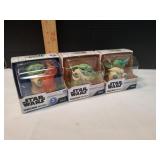 (3) Hasbro Star Wars Mandalorian the Child (3) Hasbro Star Wars Mandalorian the Child