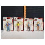 (4) The Big Bang Theory Action Figures (4) The Big Bang Theory Action Figures
