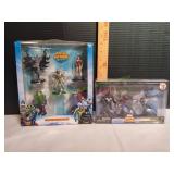(2) Set of Super Hero Action Figures (2) Set of Super Hero Action Figures