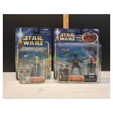 (2) Star Wars Attack of the Clones Action Figures (2) Star Wars Attack of the Clones Action Figures