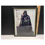 Dave Prowse Signed Darth Vader Framed Photo Dave Prowse Signed Darth Vader Framed Photo