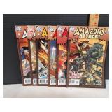 (6) DC Comics Amazons Attack! 1-6 (6) DC Comics Amazons Attack! 1-6