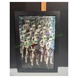 Framed 3D Star Wars Stormtoopers Photo Framed 3D Star Wars Stormtoopers Photo