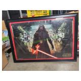 Framed Star Wars The Force Awakens Poster Framed Star Wars The Force Awakens Poster
