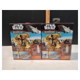 (2)Micro Machines StarWars FirstOrder Stormtrooper (2)Micro Machines StarWars FirstOrder Stormtrooper