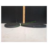 (2) DC Super Hero Figure Plinth Display Stand (2) DC Super Hero Figure Plinth Display Stand