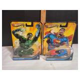 Hot Wheels Green Lantern & Superman Diecasts Hot Wheels Green Lantern & Superman Diecasts