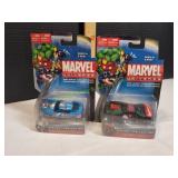 (2) Marvel Universe 1:64 Scale Diecast Collection (2) Marvel Universe 1:64 Scale Diecast Collection