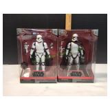 (2) Star Wars Elite Series Diecast Figures (2) Star Wars Elite Series Diecast Figures