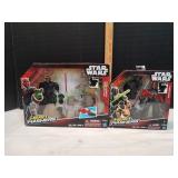 (2) Hasbro Star Wars Hero Mashers Action Figures (2) Hasbro Star Wars Hero Mashers Action Figures