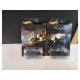 (2) Hot Wheels 1:64 Diecast Batmobile Cars (2) Hot Wheels 1:64 Diecast Batmobile Cars