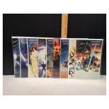 (9) Star Wars Topps Master Visions Trading Cards (9) Star Wars Topps Master Visions Trading Cards