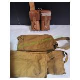Vtg Mauser Leather Ammo Pouch & More