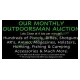 OUR OUTDOORSMAN FIREARMS & ACCESSORIES AUCTION