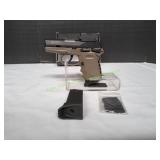 SCCY CPX-1 Red Dot 9mm Pistol, FDE & Black