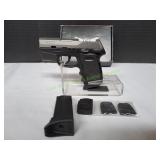 SCCY CPX-1 Red Dot 9mm Pistol, Black & SS